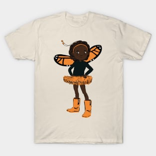 Monarch Butterfly Girl T-Shirt